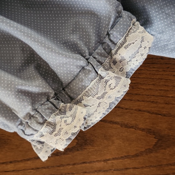 Misses Vintage peasant blouse Appr XL - Picture 3 of 6